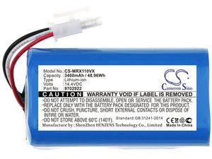 Batéria pre Miele Scout Rx1, Scout Rx2 60 a Scout Rx3 60, 3400 mAh, Li-Ion