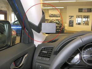 Brodit Montážny držiak ProClip pre Mazdu CX-5 12-17, vľavo na stĺpik