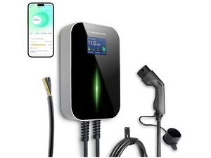 BESEN Wallbox 22kW nabíjacia stanica pre elektrické vozidlá, 6m kábel, APP