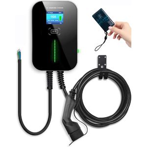 BESEN Wallbox 11kW EV nabíjecí stanice pro elektromobily, 6m kabel, RFID karta