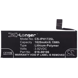 Batérie pre Apple iPhone SE (2016) (ekv.A1662) 1620mAh