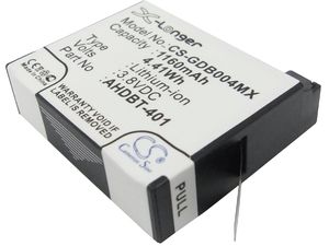 Batérie pre GoPro Hero 4 1160mAh Li-ion