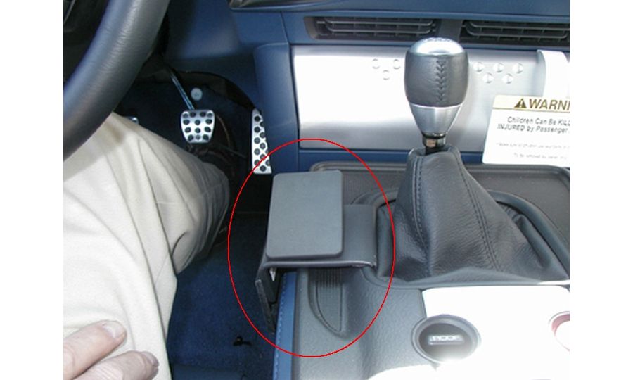 Brodit ProClip montážny držiak pre Honda S2000, 04-09, stred zľava nadol