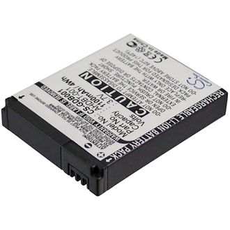 Batérie pre kameru GoPro HD Hero, Hero2 1100mAh Li-ion
