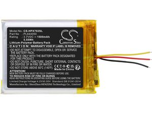 Batéria pre HyperX Cloud Flight, Cloud Alpha next, 1500 mAh, Li-Pol