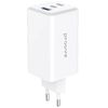 Sieťová nabíjačka Proove Pocket GaN Max 100W (2×Type-C + USB)
