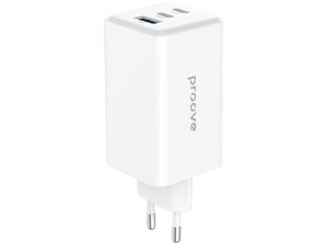Sieťová nabíjačka Proove Pocket GaN Max 100W (2×Type-C + USB)