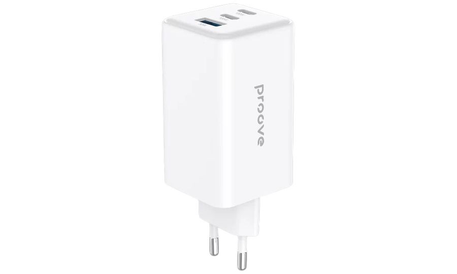 Sieťová nabíjačka Proove Pocket GaN Max 100W (2×Type-C + USB)