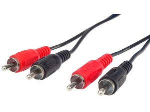 PremiumCord kábel 2x CINCH-2x CINCH M/M, 10m