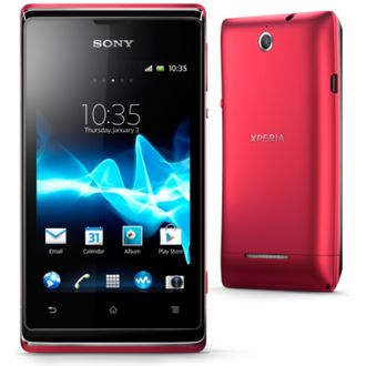 Sony Xperia E ružová