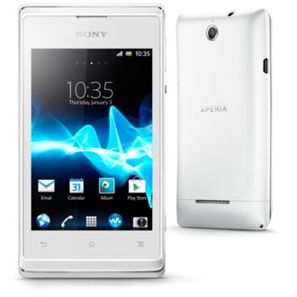 Sony Xperia E biela
