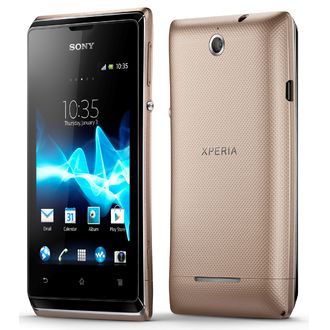 Sony Xperia E dual gold
