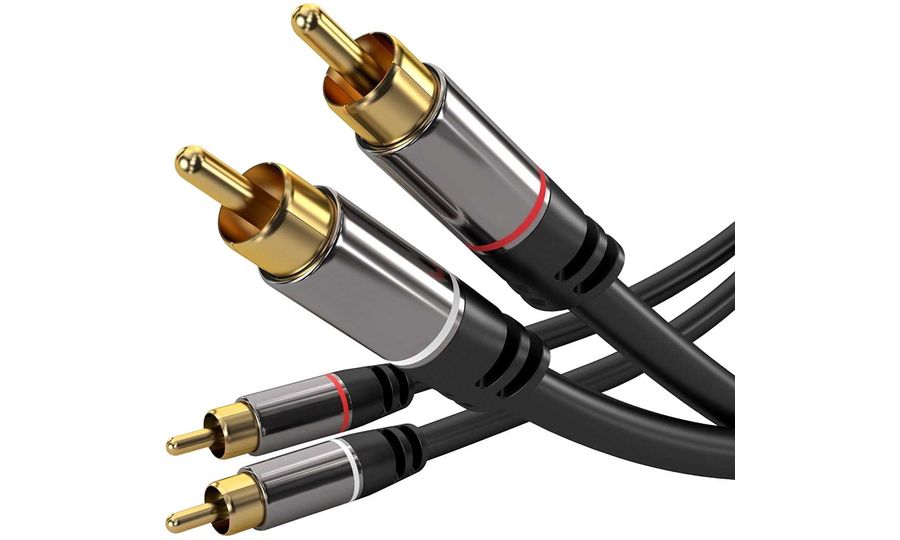 PremiumCord HQ tienený kábel 2x CINCH-2x CINCH M/M 1,5m