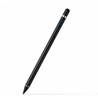 Aktívny stylus a dotykové pero 3v1 pre mobilné telefóny a tablety, čierne