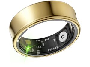 Risinno SR05, inteligentný prsteň veľkosti 7 (vnútorný priemer 17,4 mm), zlatý