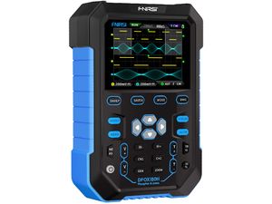 FNIRSI DPOX180H Digitálny osciloskop a generátor signálov 2v1, 2,8" IPS displej, dvojkanálový, 180MHz
