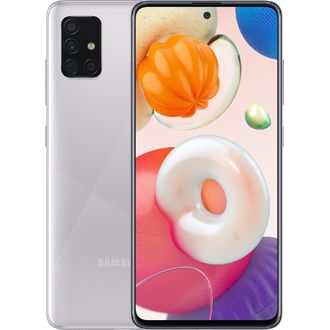 Samsung Galaxy A51, strieborná