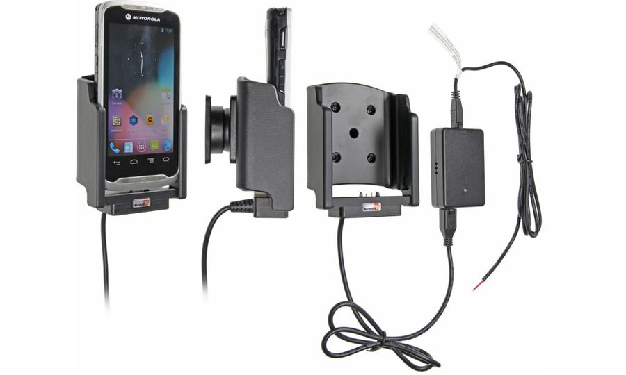 Brodit držiak do auta na Motorola TC55 bez puzdra, so skrytým nabíjaním