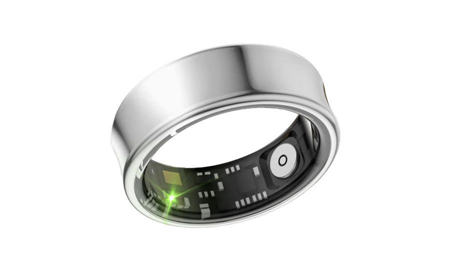 Risinno SR05, inteligentný prsteň veľkosť 12 (vnútorný priemer 21,7 mm), strieborný