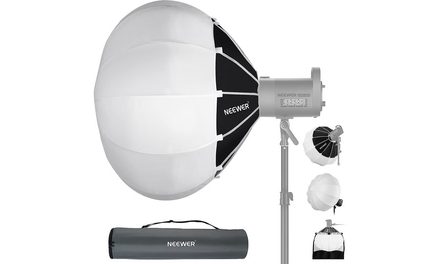 Neewer NS90L, softbox 90x80cm, bajonet Bowens, reflexná rolovacia "sukňa"
