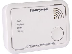 Honeywell XC70-CS, detektor oxidu uhoľnatého, alarm CO