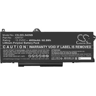Batéria pre Dell Alienware M17 R5 Amd, Latitude 5421, Precision 3571 a ďalšie, 4000 mAh, Li-Ion