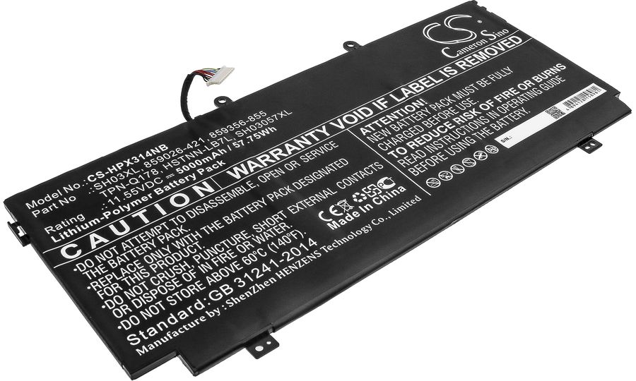 Batéria pre HP Envy 13/Spectre 13/Spectre X360 13, 5000 mAh, Li-Pol