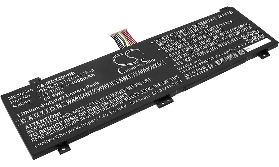 Batéria pre Clevo, Maingear, Mechrevo, Medion, Schenker, Tongfang, Tuplar a ďalšie, 4000 mAh, Li-Ion