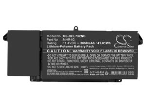 Batéria pre Dell Latitude 13, Latitude 14, Latitude 7320 a ďalšie, 3650 mAh, Li-Ion