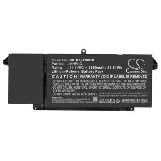 Batéria pre Dell Latitude 13, Latitude 14, Latitude 7320 a ďalšie, 3650 mAh, Li-Ion