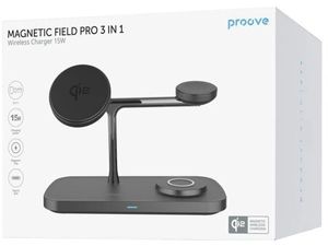 Bezdrôtová nabíjačka Proove Magnetic Field Pro 3 v 1 Qi2