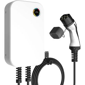 Wissenergy Wallbox WB20 EV nabíjecí stanice pro elektromobily, 22 kW, aplikace, 5m kabel