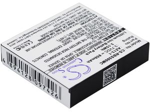 Batéria pre Ambarella A7ls, Xiaomi Yi Az13-1, Xiaoyi Az13-1 a ďalšie, 850 mAh, Li-Ion