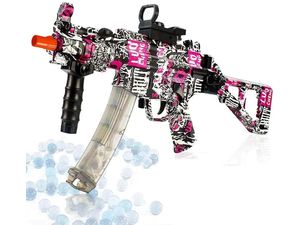 Sunny Blaster MP5K, vodná gélová guľová pištoľ s príslušenstvom, ružová