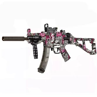 Sunny Blaster MP5K, vodná gélová guľová pištoľ s príslušenstvom, ružová