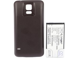 Batéria pre Samsung Galaxy S5 5600mAh rozšírený tmavý kryt