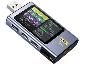 FNIRSI FNB58 Bluetooth USB multimeter, USB tester s detekciou nabíjacieho protokolu