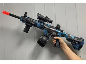 Sunny Blaster M416-DG, pištoľ na vodné gélové guľôčky s príslušenstvom, modrá