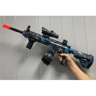 Sunny Blaster M416-DG, pištoľ na vodné gélové guľôčky s príslušenstvom, modrá