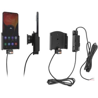 Brodit držiak do auta na Samsung Galaxy A50 bez puzdra, so skrytým nabíjaním