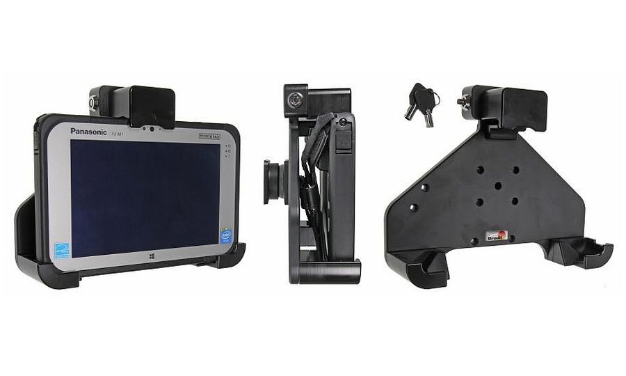 Brodit držiak do auta na Panasonic FZ-B2/FZ-M1 bez puzdra, bez nabíjania, so zámkom