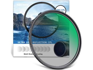 Neewer CLP HD polarizačný a UV filter 49 mm, tenký dizajn, MRC