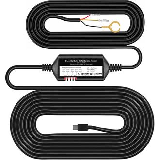 Lingdu AZDOME Hardwire Kit Súprava USB-C na napájanie kamier v parkovacom režime