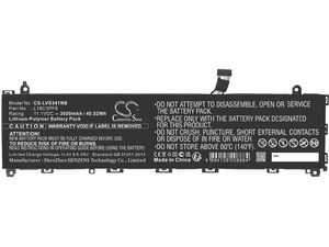 Batéria pre Lenovo Ideapad S340-13, Ideapad S340-13iml a ďalšie, 3650 mAh, Li-Ion