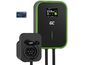 Green Cell Wallbox EV PowerBox 22kW RFID so zásuvkou typu 2