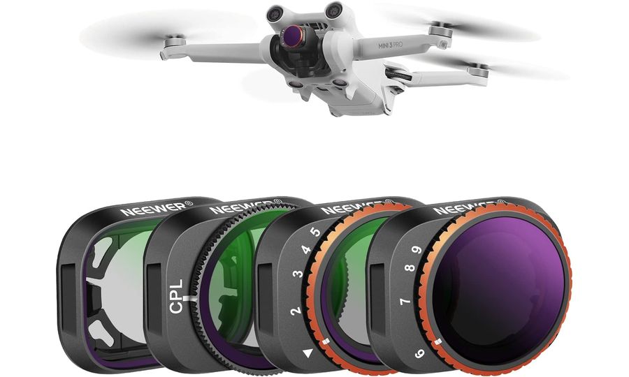 Neewer FL24 sada 4 filtrov 90 mm, kompatibilný s DJI Mini 3/ 3 Pro