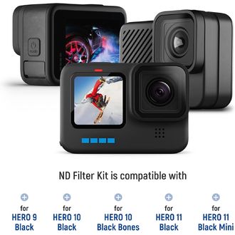 Neewer FL-GP18 sada 4 filtrov 80 mm, kompatibilné s GoPro Hero 12, Hero 11, Hero 10, Hero 9