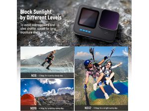 Neewer FL-GP18 sada 4 filtrov 80 mm, kompatibilné s GoPro Hero 12, Hero 11, Hero 10, Hero 9