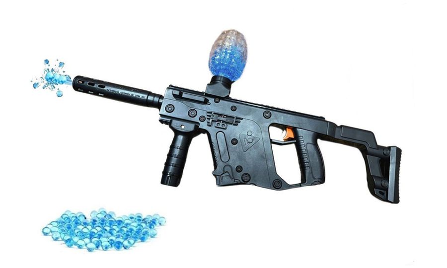 Sunny Blaster Vector, vodná gélová guľová pištoľ s príslušenstvom, čierna