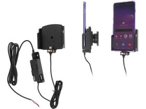 Brodit držiak do auta na mobilný telefón s USB-C nastaviteľný so skrytým pon. š.75-89 mm, tl.2-10mm